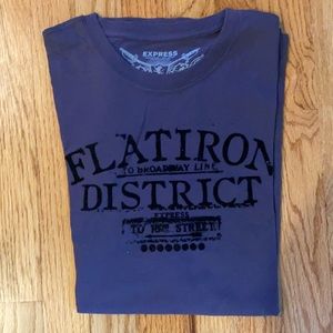 EXPRESS flatiron district graphic t-shirt